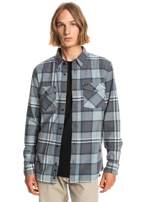 Quiksilver Herren Baro Langarm-Flanellhemd