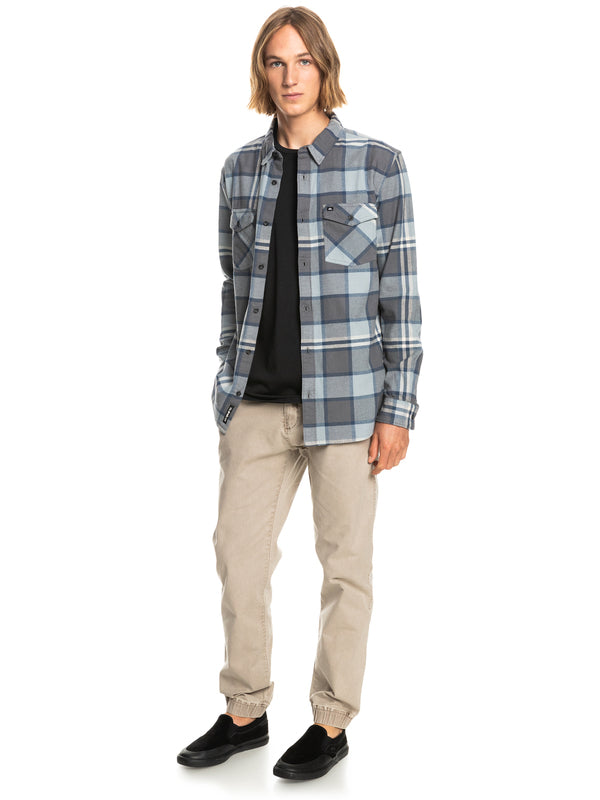 Quiksilver Herren Baro Langarm-Flanellhemd