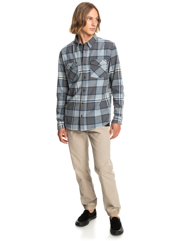 Quiksilver Herren Baro Langarm-Flanellhemd