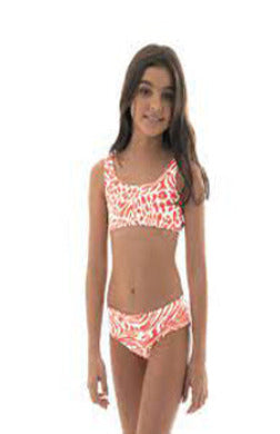 Maaji Girls' Lava 2 Piece Reversible Bikini Set