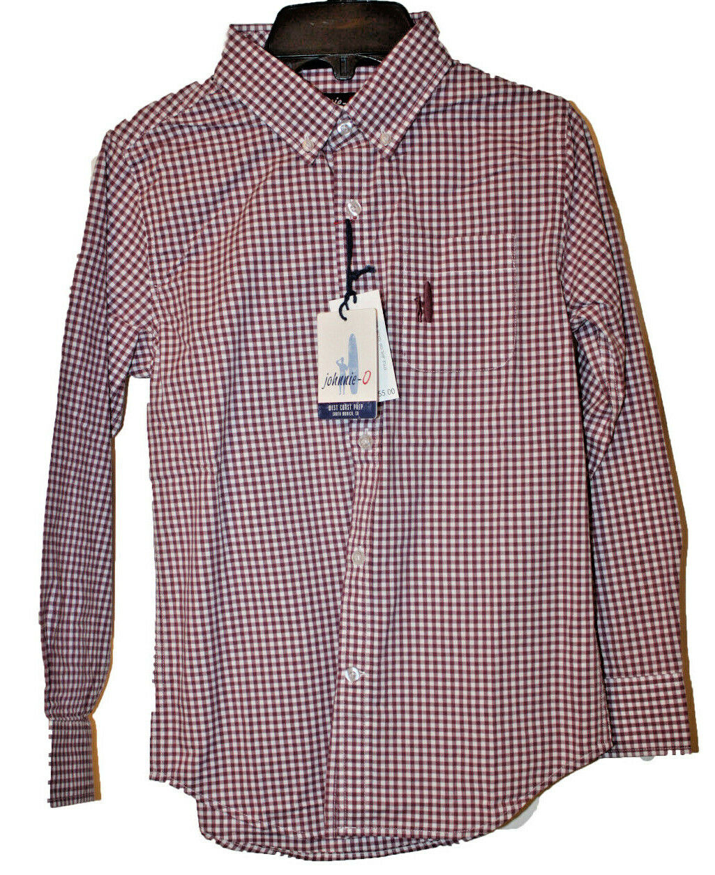 Chemise boutonnée à manches longues Berner pour garçons de Johnnie-O