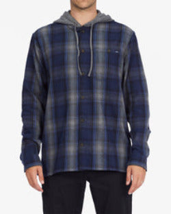 Billabong Men's Baja Long Sleeve Flannel Shirt