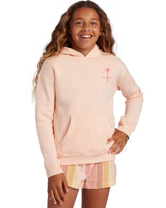 Billabong Girl's Born Sunny Pull Over Hoodie