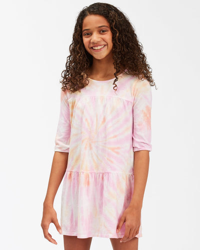 Billabong Girl's Beach Trip Tie-Dye Dress