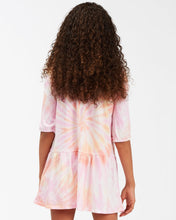 Load image into Gallery viewer, Billabong Girl&#39;s Beach Trip Tie-Dye Dress
