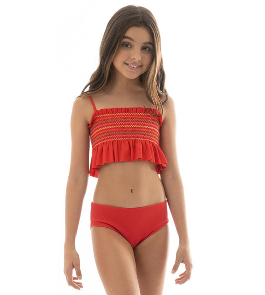 Maaji Girls' Camelia Fiesta 2 Piece Bikini Set