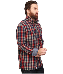 Vans Men's Canehill Long Sleeve Flannel Shirt