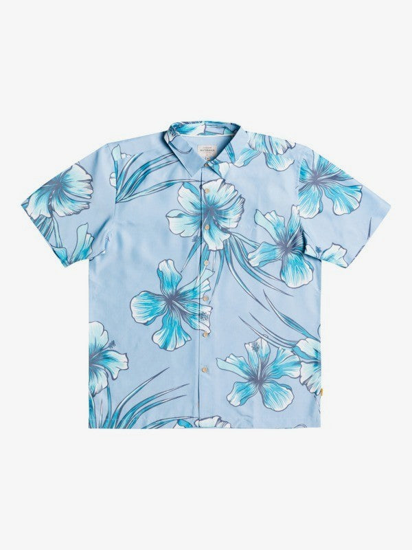 Quiksilver Waterman Men's Classy Floral Hawaiian Shirt