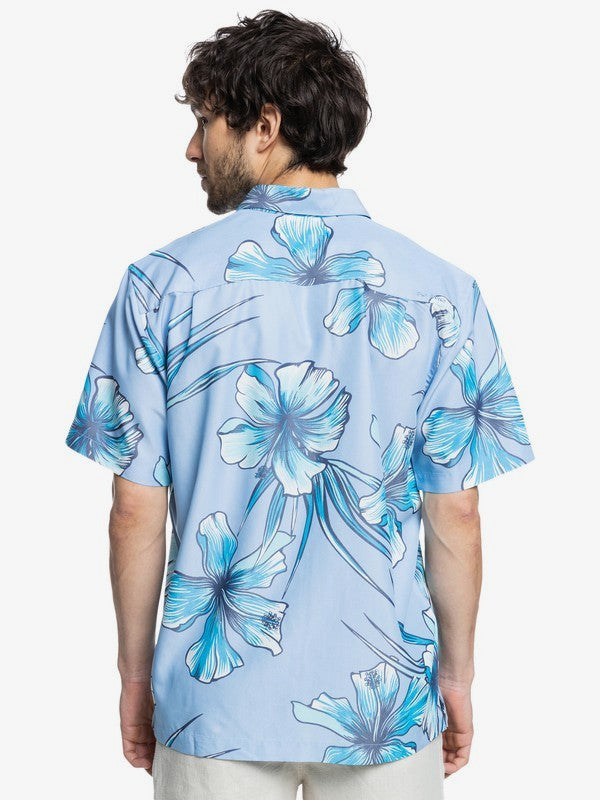 Quiksilver Waterman – Klassisches Hawaiihemd mit Blumenmuster für Herren