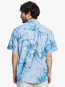 Quiksilver Waterman Men's Classy Floral Hawaiian Shirt