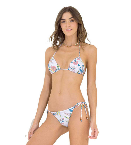 Haut de bikini triangle coulissant No Words pour femme de Maaji