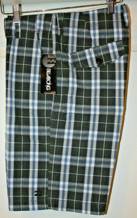 Billabong Jungen Chosen Plaid Walkshorts