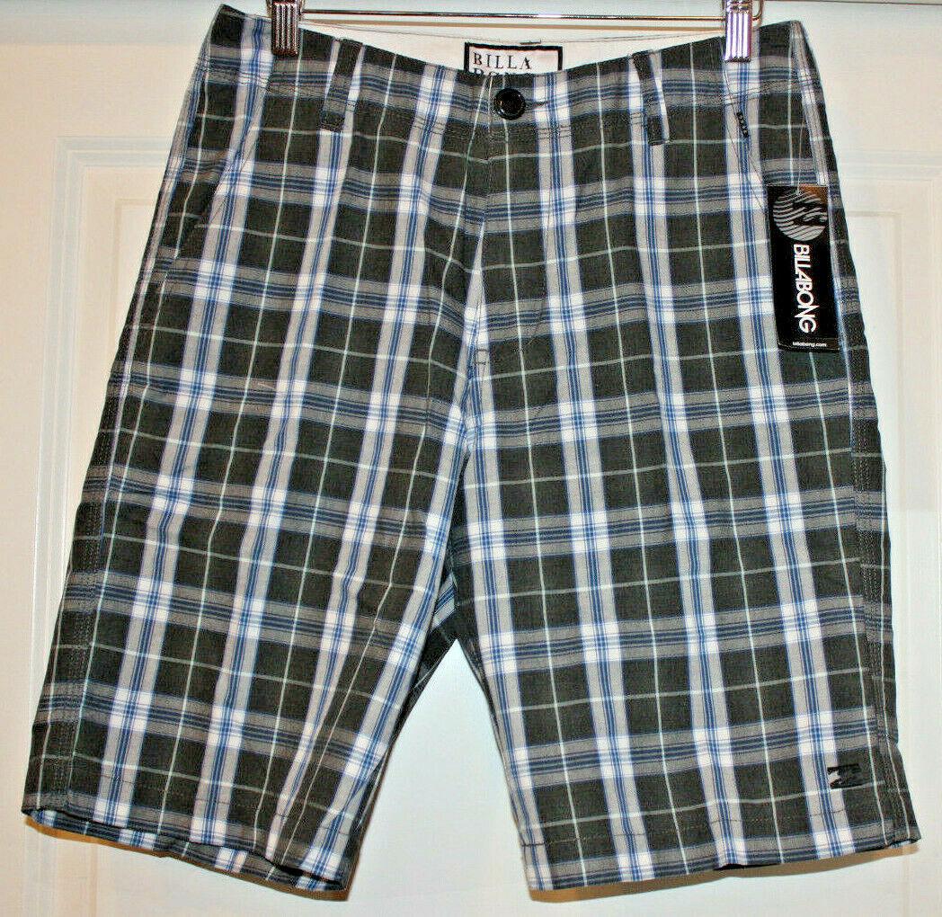 Billabong Jungen Chosen Plaid Walkshorts