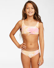 Load image into Gallery viewer, Billabong Girl&#39;s Chasing Sunshine Knotted 2 Piece Bikini Set