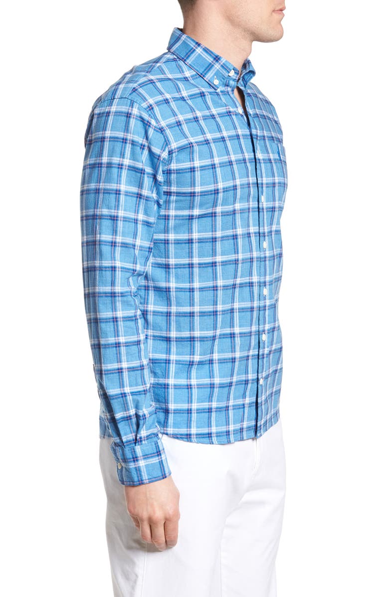 Johnnie-O Herren Davis Langarm-Button-Down-Hemd