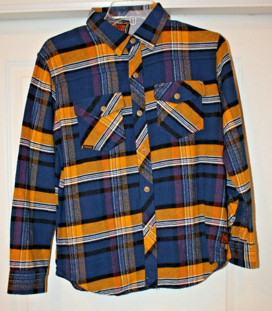 Volcom Boy's Dermot Long Sleeve Flannel Shirt