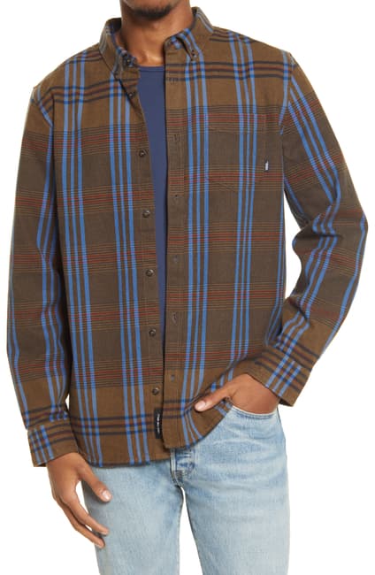 Chemise en flanelle à manches longues pour homme Vans Kramer