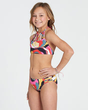 Load image into Gallery viewer, Billabong Girl&#39;s Dream Time Hi Neck 2 Piece Bikini Set