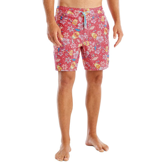 Johnnie-O Men's Eden Elastic 7" Surf Short