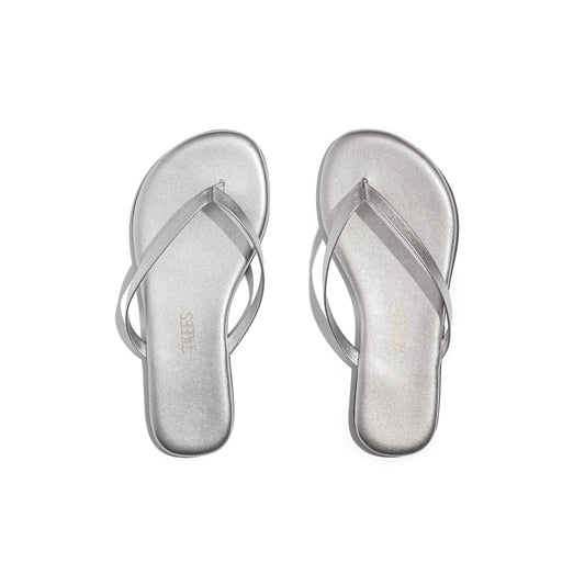 Tkees Little Girl's Mini Metallics Sandals