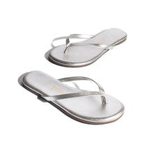 Load image into Gallery viewer, Tkees Little Girl&#39;s Mini Metallics Sandals