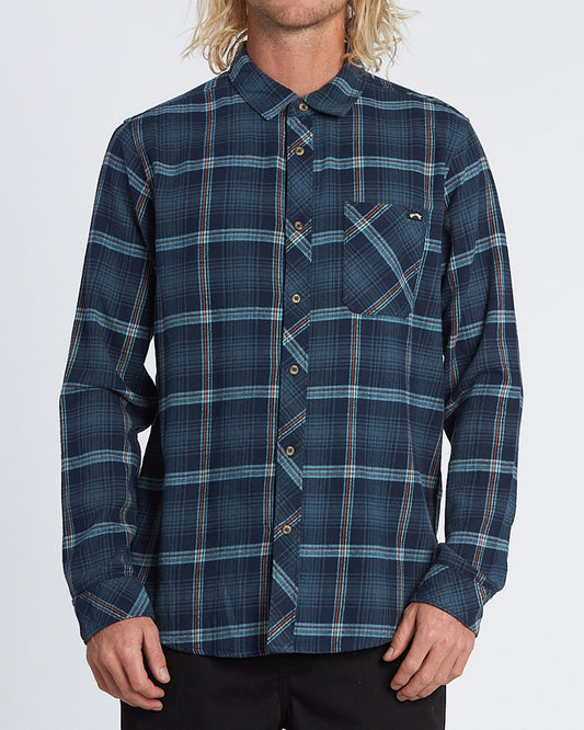 Billabong Herren Freemont Flanell-Langarmhemd 