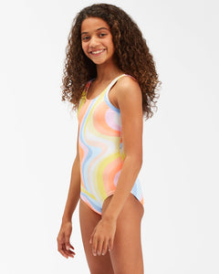 Billabong Girl's Groovy Road One Piece Swimsuit