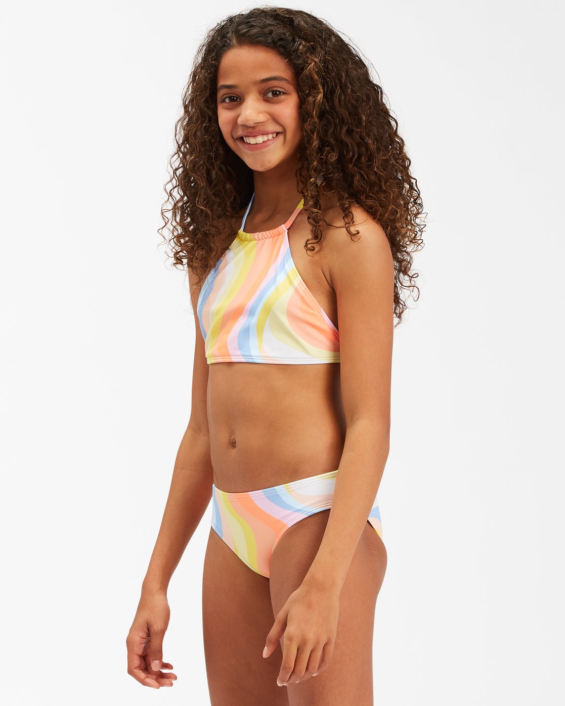 Billabong Girl's Groovy Road High Neck 2 Piece Bikini Set