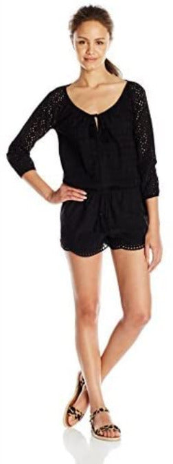 Rip Curl Junior's Havana Romper, (BLK) Black - Indi Surf