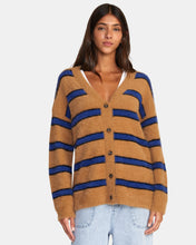 Load image into Gallery viewer, RVCA Women&#39;s Here We Are Cardigan Sweater