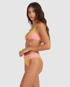 Billabong Women's Hi Life Panelled Bra Bikini Top