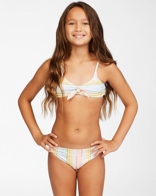 Billabong Mädchen Stoked On Sun Hanky ​​Tie 2-teiliges Bikini-Set