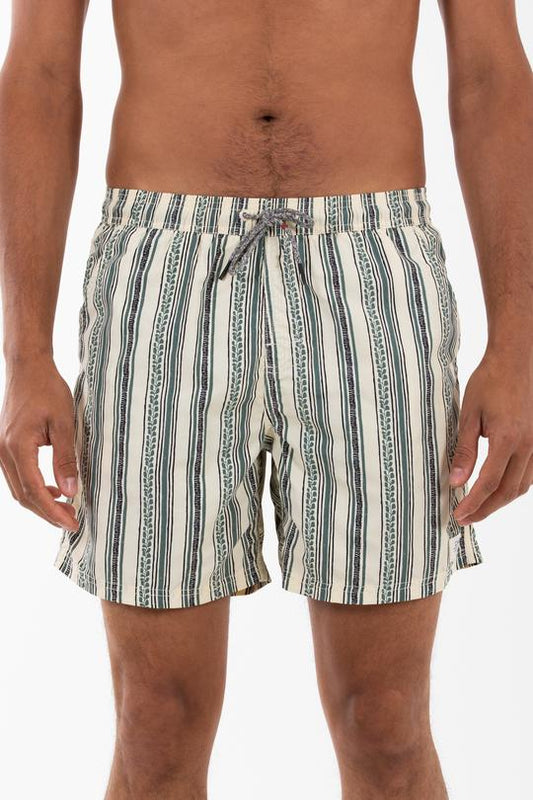 Katin Men's Jack Stripe Elastic Swim Trunks