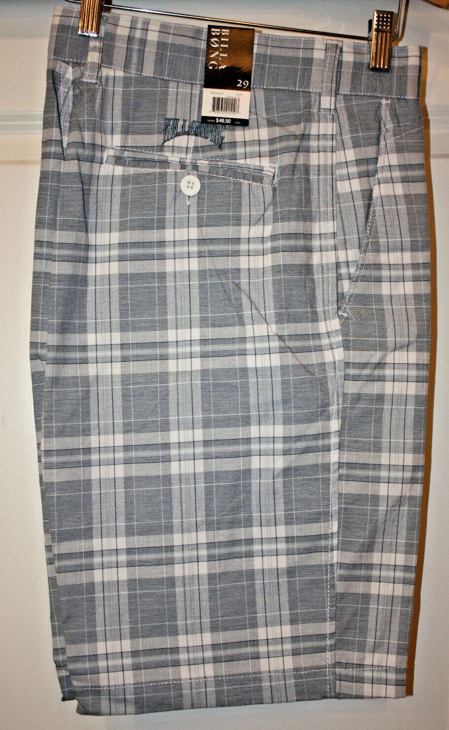 Short de marche Billabong Jimi Plaid 22" pour homme