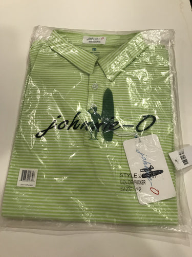 Johnnie-O Boy's Striped Short Sleeve Polo Shirt
