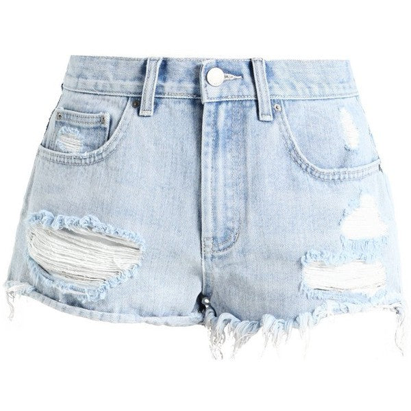 Billabong Damen Just Me Denim Cut-off-Shorts