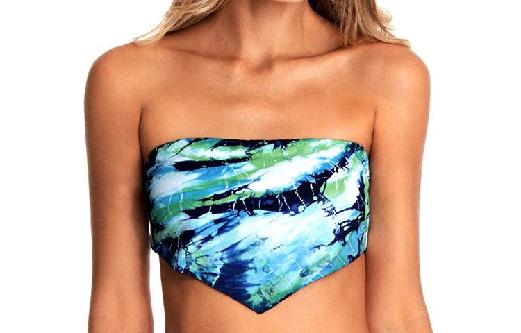 Maaji Damen Kaleidoscope Bandeau-Bikinioberteil