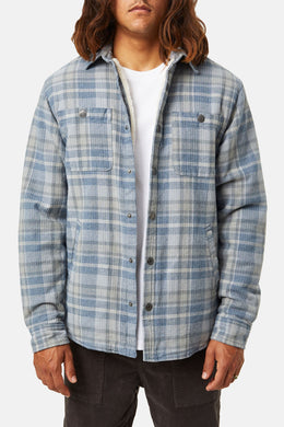 Katin Men's Harold Sherpa Lined Flannel Shirt Jacket