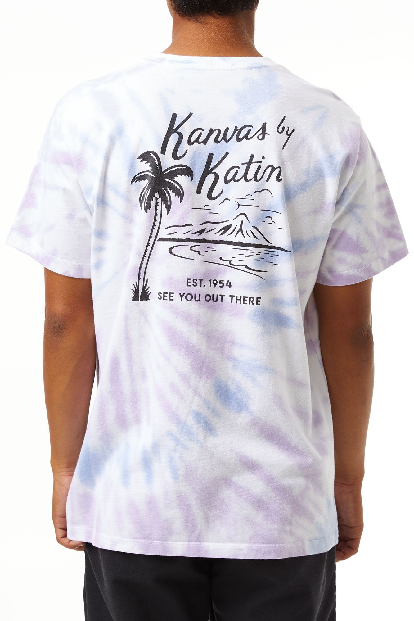 T-shirt à manches courtes vintage pour homme Katin Beachside