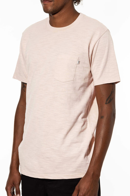 T-shirt à manches courtes et poche pour homme Katin Slub 