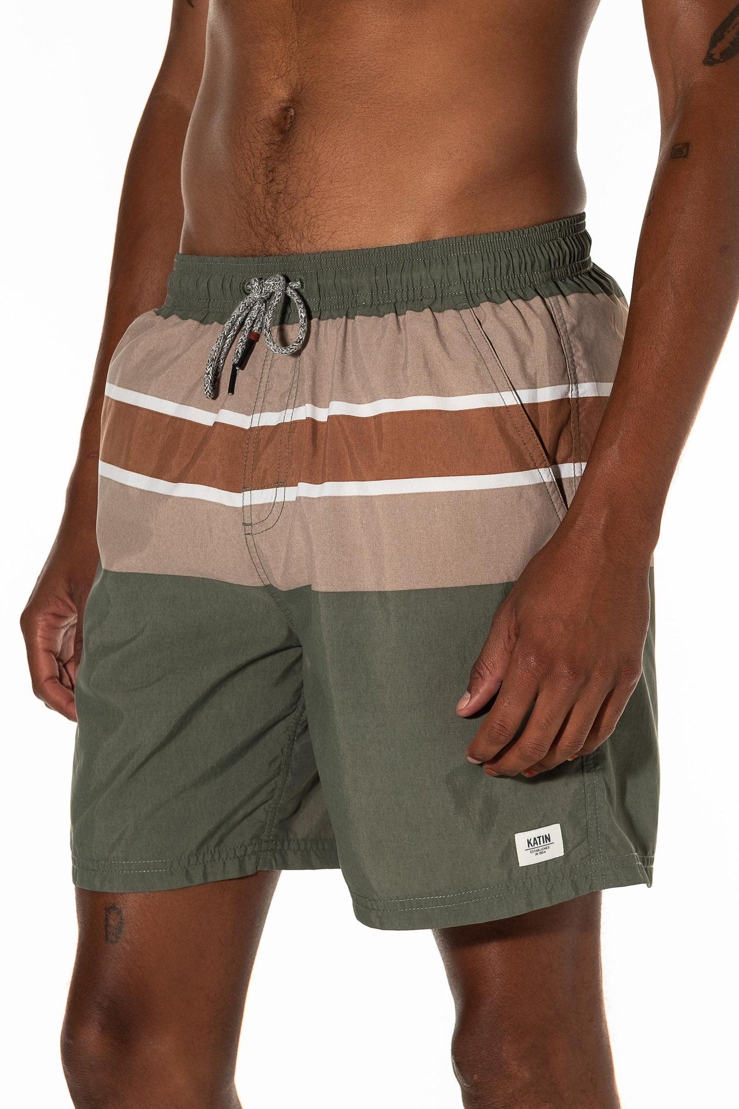 Katin Men's Max Volley Elastic Swim Trunks