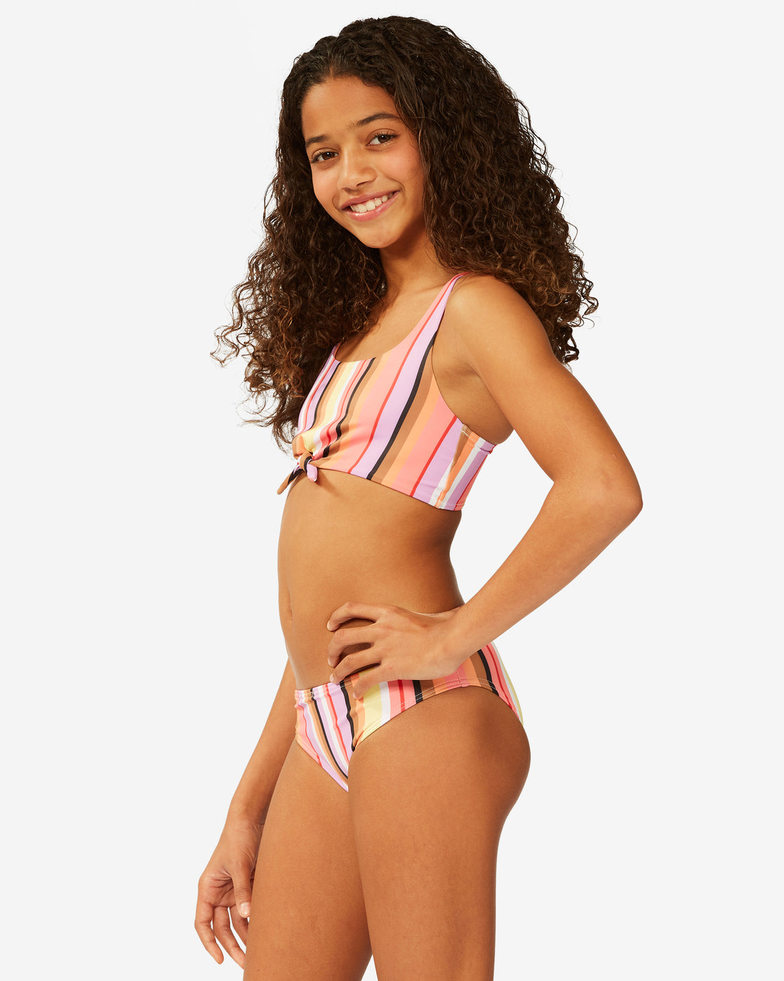 Billabong Girl's Not So Fast Knot Tank 2 Piece Bikini Set