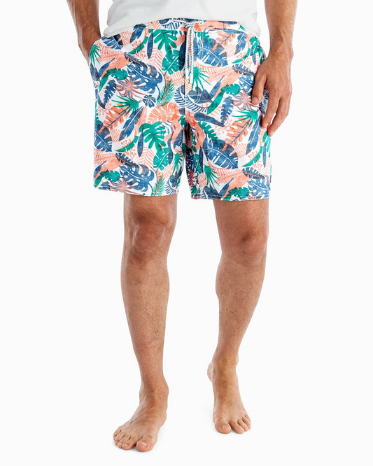 Johnnie-O Herren Largo Elastic 7" Surfshorts