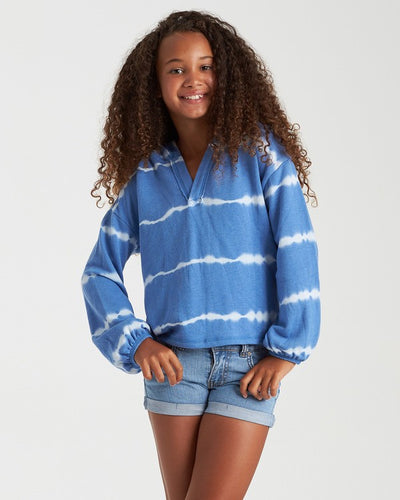 Billabong Girl's Lazy Days Pull Over Hoodie