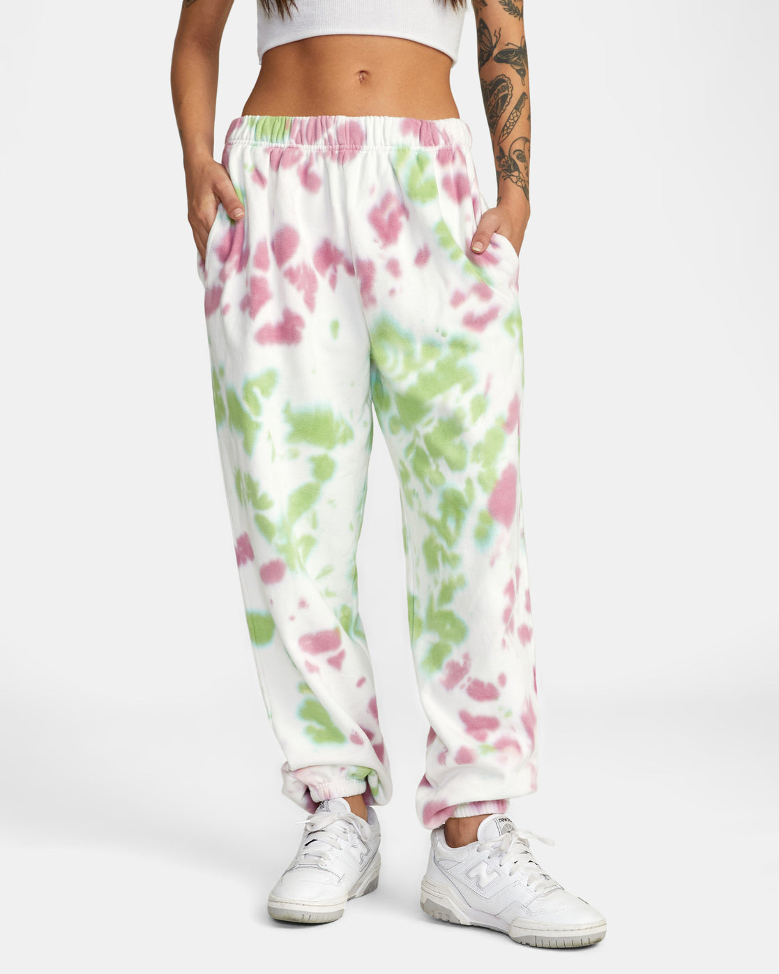 RVCA Women's Little RVCA Tie-Dye Sweatpants