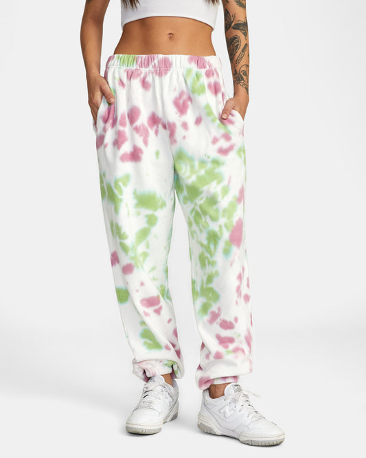 RVCA – Little RVCA – Jogginghose mit Batikmuster für Damen