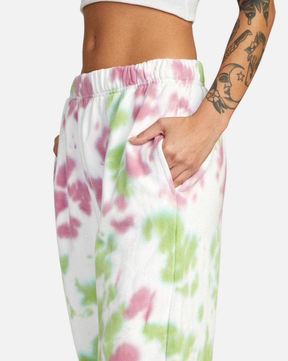 RVCA Women's Little RVCA Tie-Dye Sweatpants