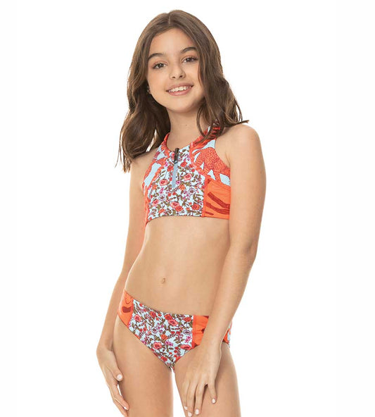 Maaji Mädchen Basket 2-teiliges Wendbares Bikini-Set