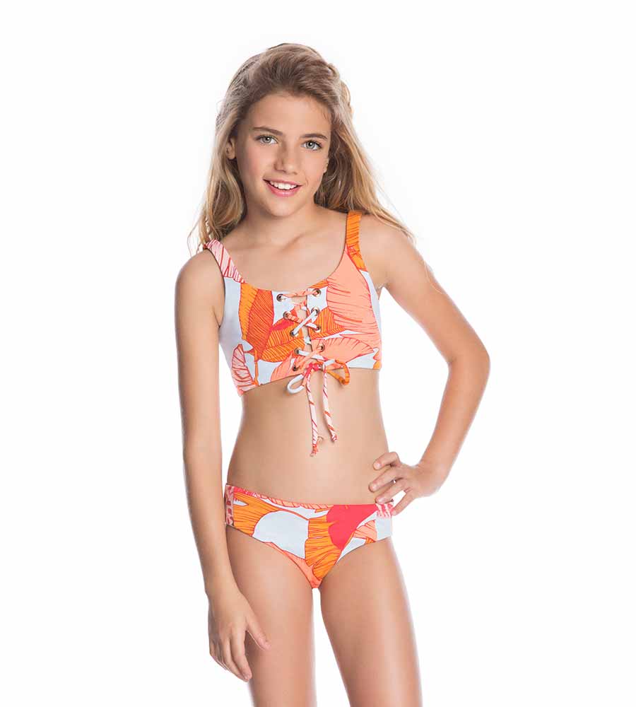 Maaji Girls Alegre Reversible 2 Piece Bikini Set