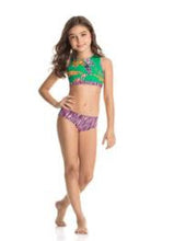 Load image into Gallery viewer, Maaji Girls&#39; Aventura 2 Piece Reversible Bikini Set
